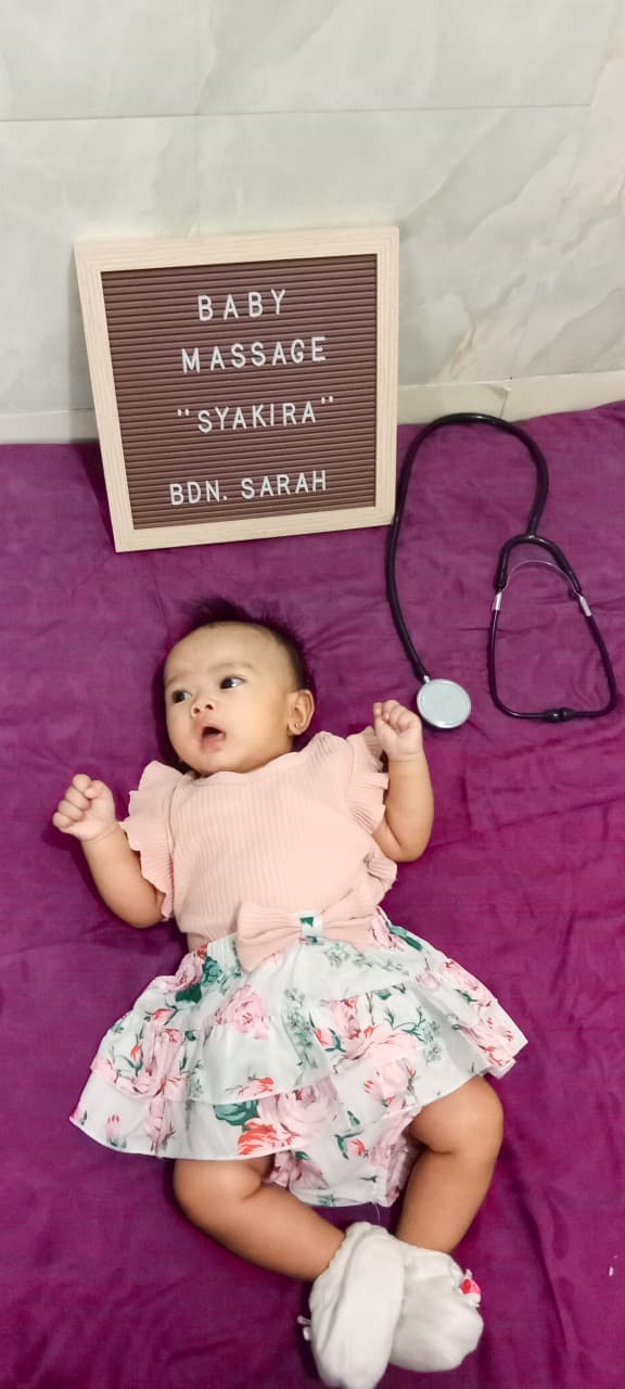 Pijat bayi profesional Temuni Homecare